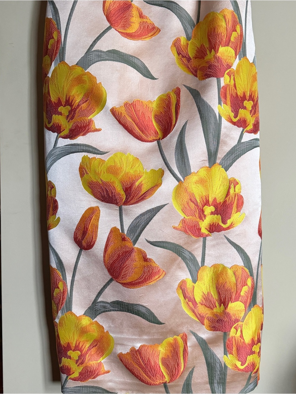 MILLY 🌷 Orion Tulip Jacquard Dress - Picture 11 of 12